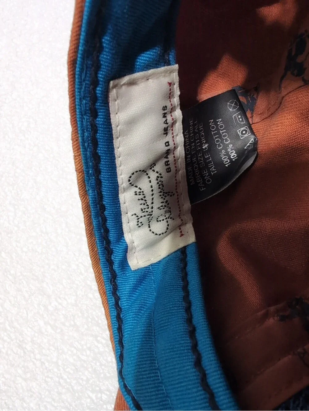 Vintage True Religion Hat Cap Distressed Horseshoe Adjustable Y2K OSFA